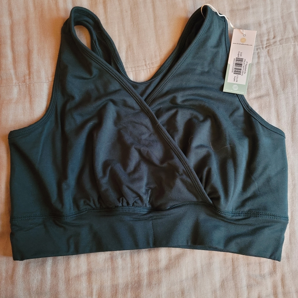 NWT Kindred Bravely French Terry Bra, XL Busty